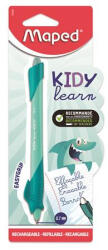 Maped Írástanuló rollertoll, 0, 7 mm, radírozható, MAPED "KIDY Learn MAGIC", cápa, türkiz (IMA229500) - officepantry