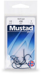 Mustad Limerick Hooks Blue 1 50db/csomag (m4250001)