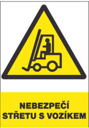 ČERVA EXPORT IMPORT a. s CERVA 13032 T. / Предпазен знак "ОПАСНОСТ ОТ СБЛЪСЪК С ИНВАЛИДНА КОЛИЧКА" - 30x21 см (9903003999999)