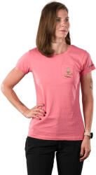 Northfinder Tricou de drumeție pentru femei din organic cotton - MARYB coral (108619-490-102)