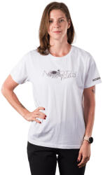 Northfinder Tricou damă exterior, croială lejeră, bumbac organic RAYMUNDA white (108620-377-103)