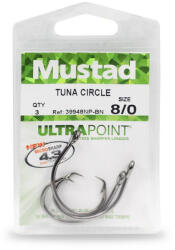 Mustad Demon Wide Gap Circle Hook 8/0 3db/csomag (m4300800)