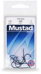 Mustad Limerick Hooks Blue 3 50db/csomag (m4250003)