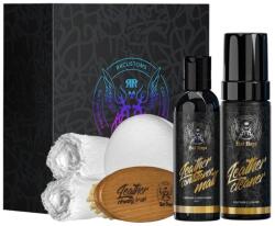 RRCustoms Set de îngrijire a pielii - Leather Care Set Standard Bad Boys Puternic