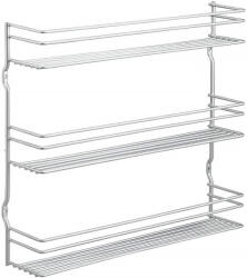 Metaltex Márkás Prémium Könyvespolc Rendszerező Állvány Fali Fűszertartó Polc (364633)