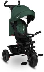 Lionelo Tricicleta copii, Lionelo, Haari, Ultrapliabila, Multifunctionala, Suport picioare, Control al directiei, Scaun reversibil, Rotire 360 grade, Verde