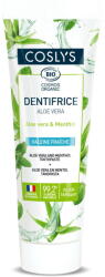 Coslys Pasta de Dinti Bio pentru Eliminarea Placii Bacteriene cu Aloe Vera si Mentol 100g