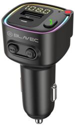 Blavec Fm Flash TR-02 MP3 adó, Bluetooth Usb C típusú Pd 30W (5900217445258)