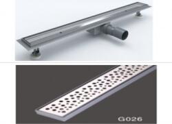 Gehler Rigola de dus RAINFOREST INOX 304 600X70/OD: 40 (G026/1)