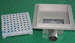 Gehler Rigola de dus QUADRAT INOX 304 130X130/OD: 40 (SQ-01)