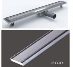 Gehler Rigola de dus STONE INOX 304 700X70/OD: 40 (PG01/2)