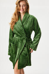 DKNY Топлещ халат DKNY Elm Green къс (YI10077F_zup)