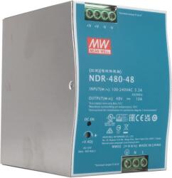 MEAN WELL Sursa de alimentare, 480W, 48V DC, 10A, montare pe sina, Mean Well NDR-480-48 (NDR-480-48)