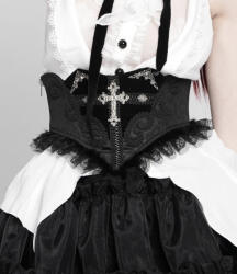 Devil Fashion corset damă DEVIL FASHION - Gothic Dark - AS227