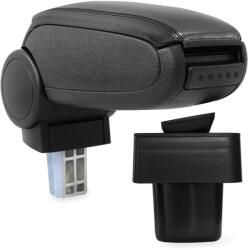  Cotieră pentru Suzuki Swift 3, 4, 5 (02.2005-) negru piele ecologica () (AVR-SKSW0520-N2)