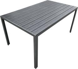 Mobikon Masa gradina, terasa aluminiu gri Zinan 150x90x74 cm (0000411557)