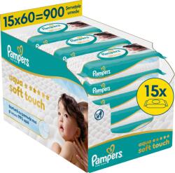 Pampers Servetele umede 99% apa cu lotiune usoara, 900 bucati, Pampers