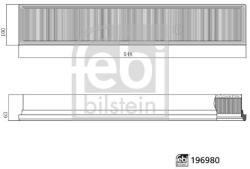 Febi Bilstein Filtru, aer habitaclu FEBI BILSTEIN 196980 (196980)