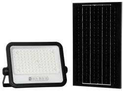 Rovision Reflector solar LED 200W 7in1, IP65, dimabil, cu panou solar, negru (SKU-24084)