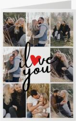 Empikfoto. ro Felicitare personalizată I love you, 10x15 cm - 124668