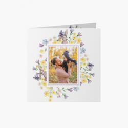 Empikfoto. ro Felicitare personalizată campie de primavara, 14x14 cm - 126187