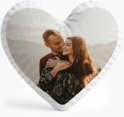 Empikfoto. ro Pernă 3D personalizată, catifea, Inimă cu ramă, 33x33 cm