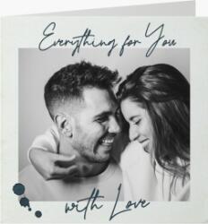 Empikfoto. ro Felicitare personalizată With love, 14x14 cm - 124661