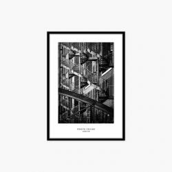 Empikfoto. ro Rama pentru poster FLORYDA AK, negru, 50x70 cm - 82208