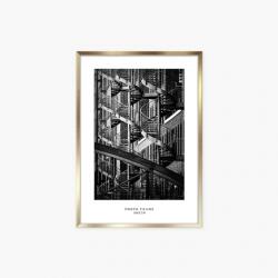 Empikfoto. ro Rama pentru poster FLORYDA AU, auriu, 50x70 cm - 82209