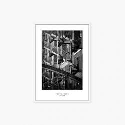 Empikfoto. ro Rama pentru poster FLORYDA AF, albă, 50x70 cm - 82207