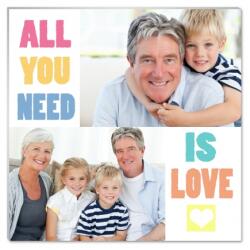 Empikfoto. ro Fotopanou, All you need is love, 30x30 cm