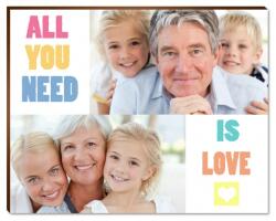 Empikfoto. ro Fotopanou, All you need is love, 18x13 cm - 21821