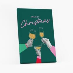Empikfoto. ro Tablou, Merry Christmas Champagne, 60x80 cm - 103114
