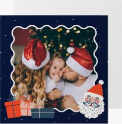 Empikfoto. ro Felicitare personalizată Joyful Time Santa, 14x14 cm - 124119