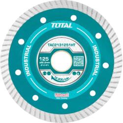 TOTAL Disc de tăiere cu diamant, ultrasubțire, 125 mm, universal, industrial, 125 × 22, 2 mm (TAC2131251HT) Disc de taiere