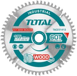 TOTAL Lamă de ferăstrău, 185 mm, 60T, industrială TAC231413 (TAC231413) Fierastrau