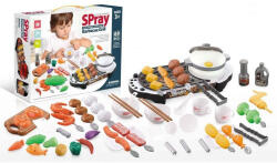 ECOTOYS Mini bucatarie cu accesorii Ecotoys HC487931 (ed-EDIHC487931) Bucatarie copii