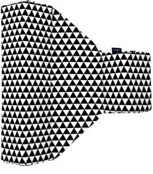 Womar Zaffiro Suport de dormit Bumbac Plus Womar Zaffiro AN-OT-ZF01 (cv-AN-OT-ZF01_Negru/Alb)