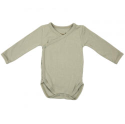 Timboo Body cu Maneca Lunga, din Bambus Whisper Green 50-56 (TM-BSX50-540) - bebes