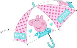 EPLUSM Umbrela copii POE semiautomata Peppa, diametru 74 cm EPLUSM EPMPP5250915 (cv-EPMPP5250915_Roz)