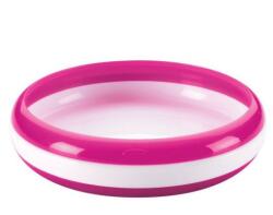 OXO tot Farfurie Copii cu Inel pentru Antrenament Roz (6123900) Set pentru masa bebelusi