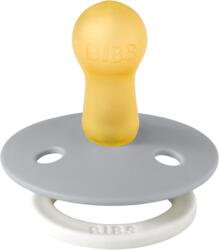 BIBS - Suzeta fosforescenta Colour Glow Latex, tetina rotunda, 6 luni +-Cloud (200272C)