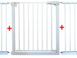 R-Sport Poarta de siguranta din metal 79-115 cm R-Sport S3 - Alb (ed-EDIJLB328-3ALB)