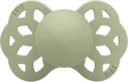 BIBS - Suzeta Infinity Silicon, tetina anatomica, 6 luni + (INFINITYSILICON2)