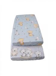 MyKids Cearceaf Imprimat cu Elastic Albastru 140X70 - bebes