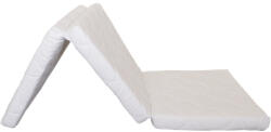 Bebesro Saltea Pliabila Fibra Cocos Integral 120x60x06 cm Husa Microfibra Matlasata Saltea bebelusi