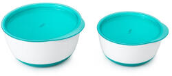 OXO tot Set 2 Boluri Alimentare cu Capac Teal 200 & 360 ml (61133200) Set pentru masa bebelusi