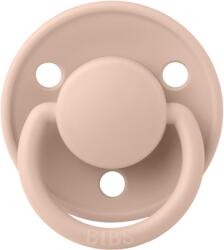 BIBS - Suzeta De Lux Silicon, tetina rotunda, marime universala (0-3 ani)-Blush (1010244C)