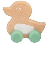 Saro Baby Jucarie naturala Ducky Teether Verde (1710-V)