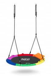 Neo-Sport Leagan tip cuib pentru copii XXL, 95 cm, 150 kg, Neo-Sport 1040, Multicolor (ed-EDI1040) Leagan